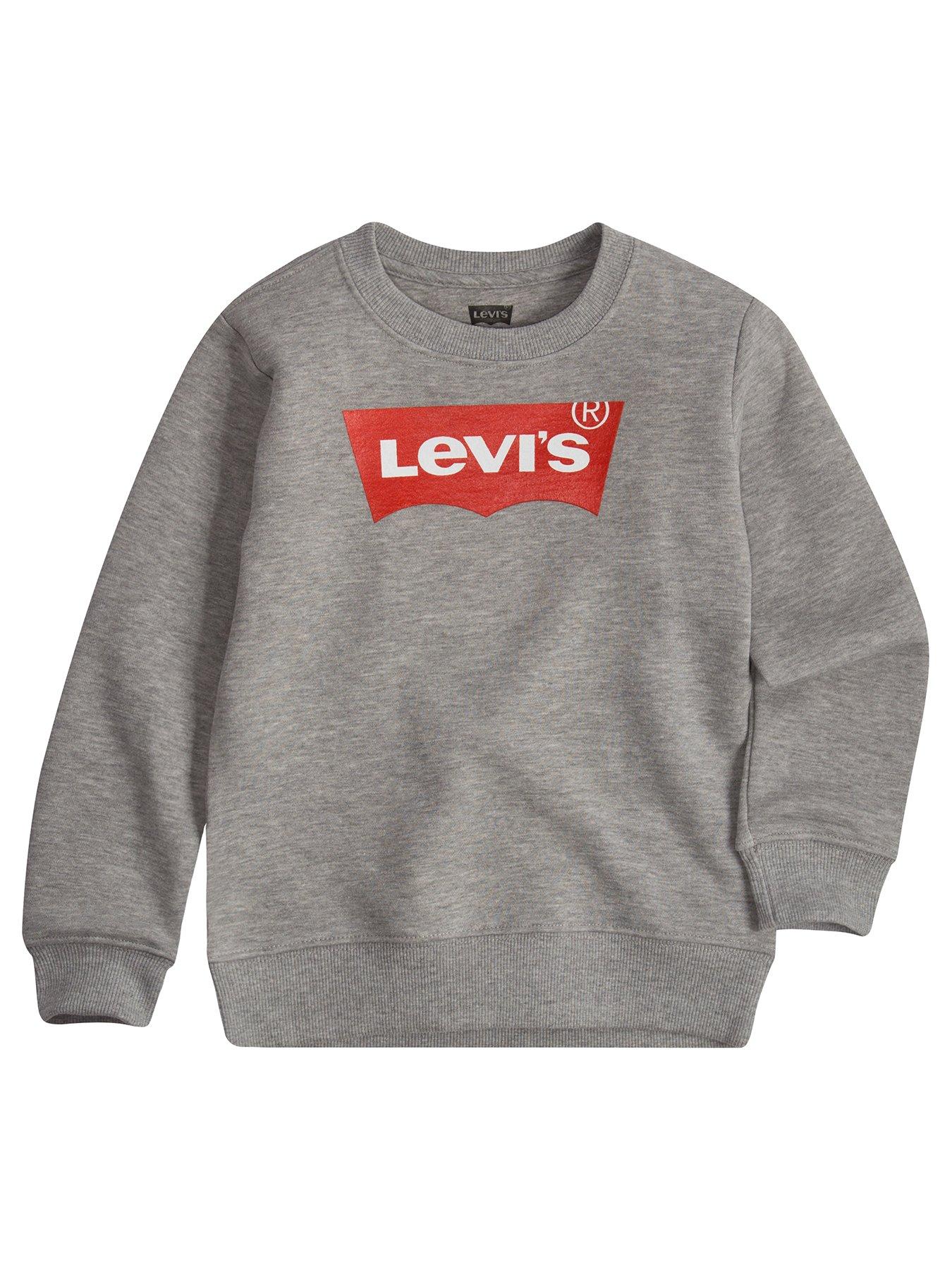 levis batwing crew sweatshirt