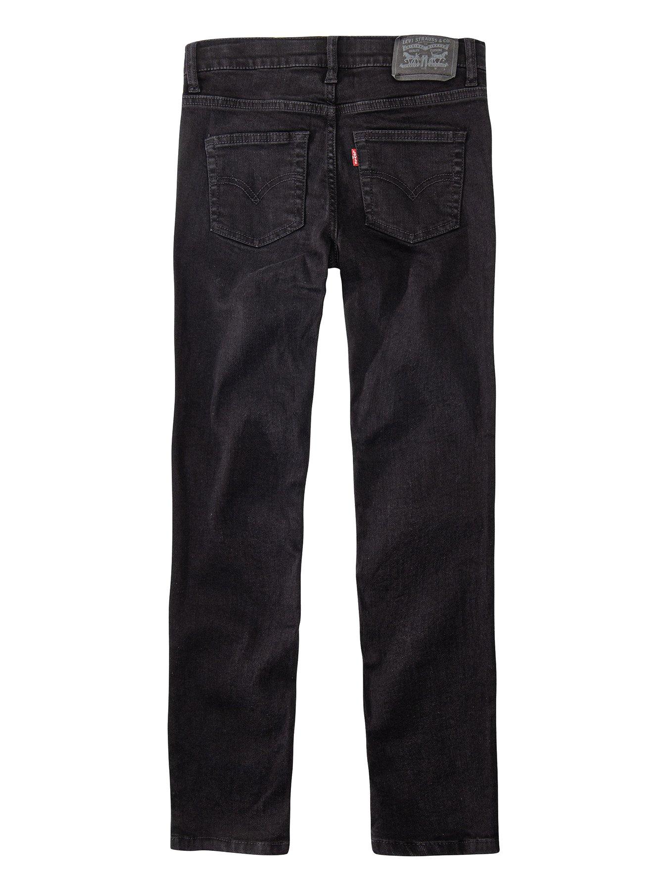 levi's 519 black extra skinny jeans