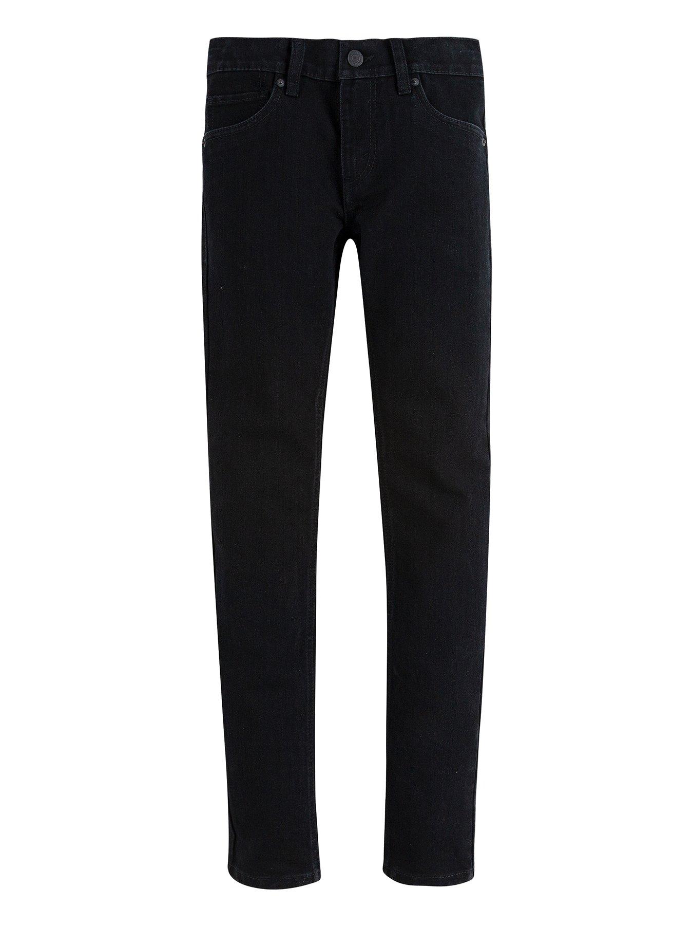 Levi's Boys 510 Skinny Fit Jeans - Black