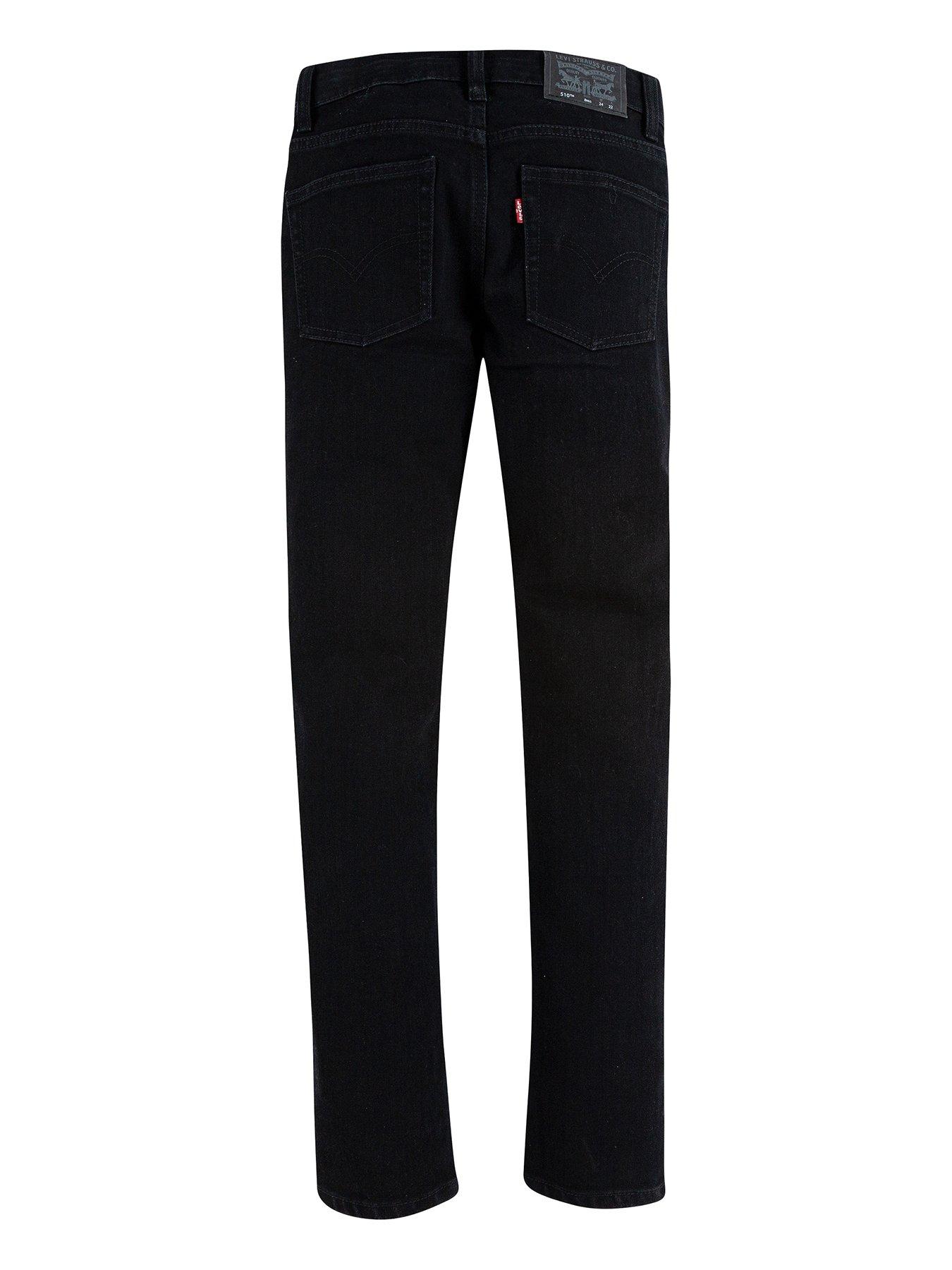 Levi's Boys 510 Skinny Fit Jeans - Black 