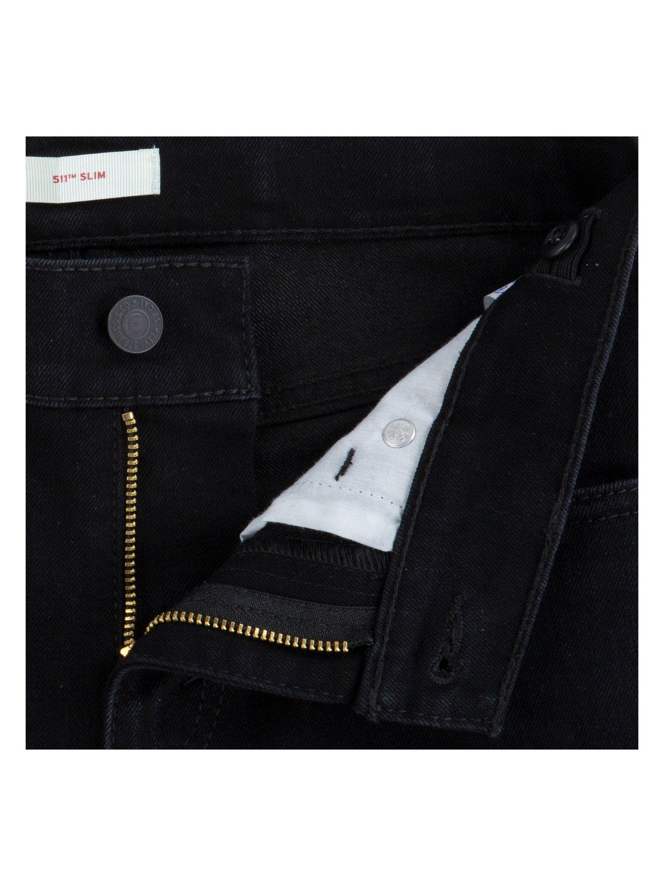 Levi s Boys 510 Skinny Fit Jeans Black Very