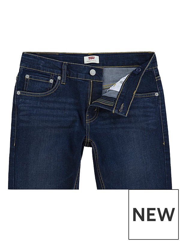 Levi's Boys 511 Slim Fit Jeans - Dark Wash 
