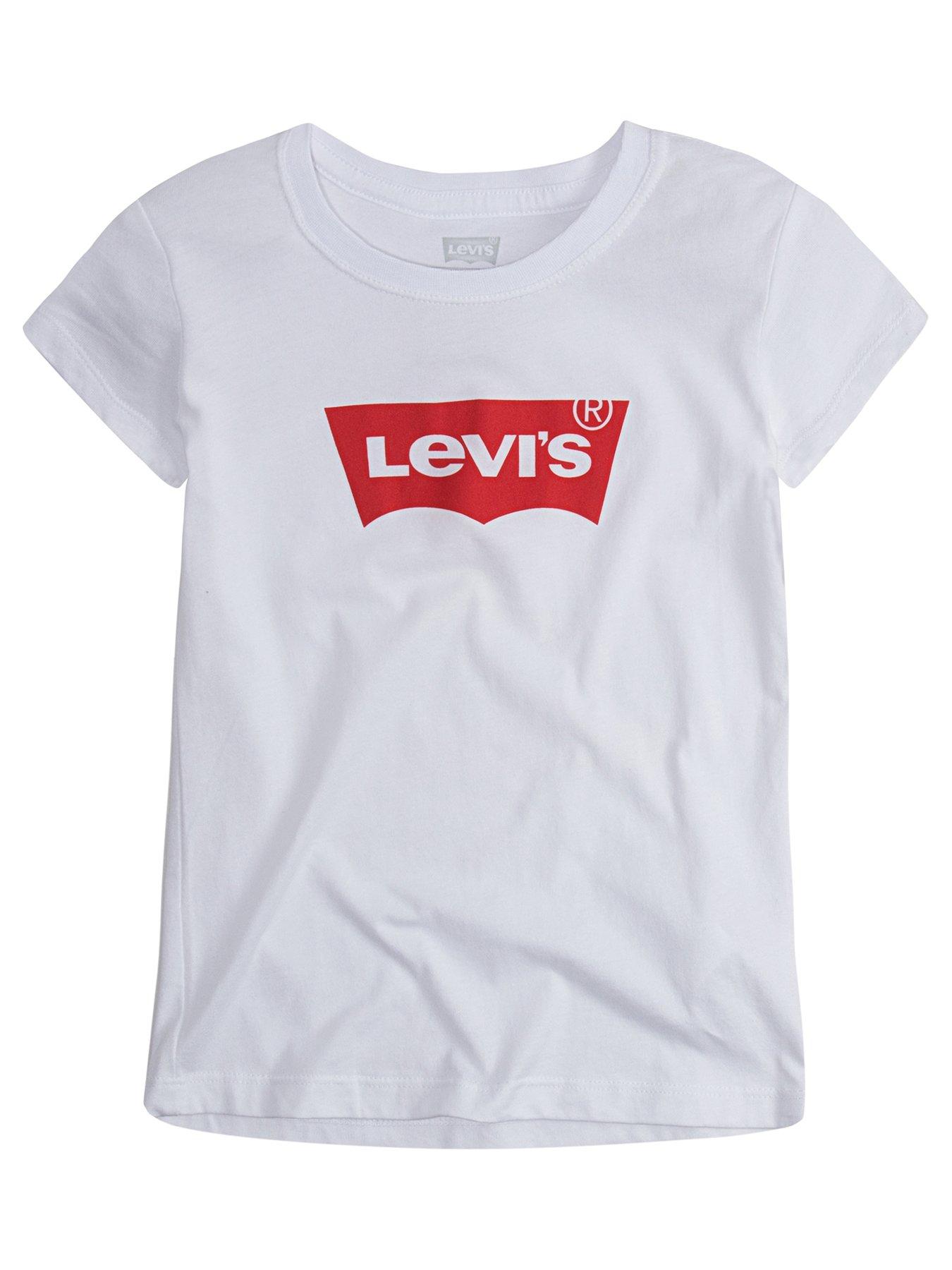 Levi's Girls Short Sleeve Batwing T-shirt | very.co.uk