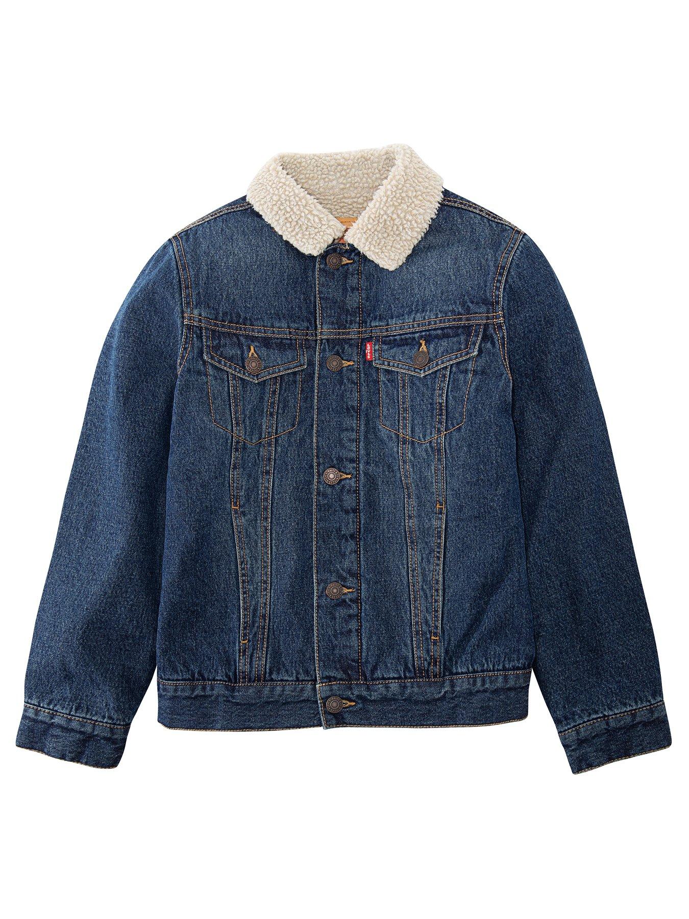 Levi'S Boys Denim Sherpa Trucker Jacket review