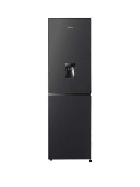 hisense-rb327n4wb1-55cm-wide-total-no-frost-fridge-freezer-black