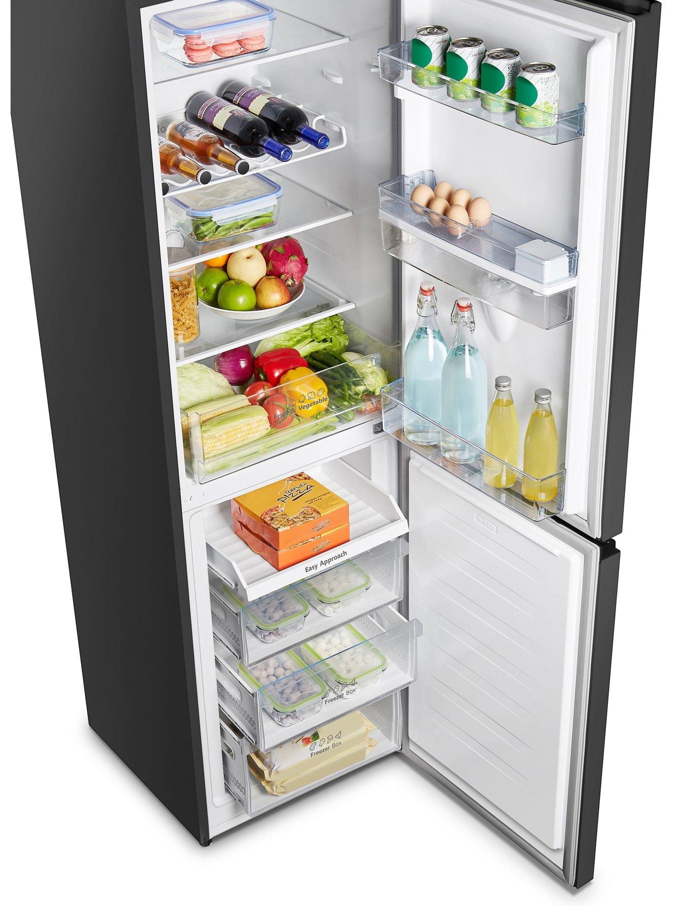 Hisense Rb327n4wb1 55cm Wide Total No Frost Fridge Freezer Black Very Co Uk
