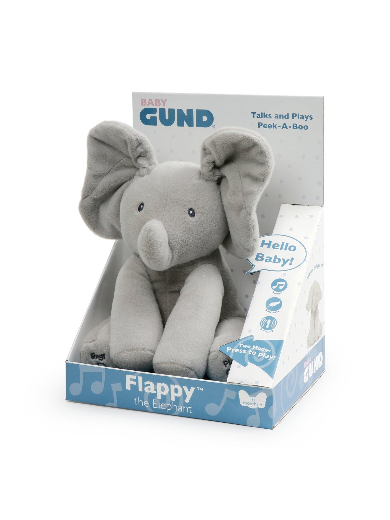 baby gund peek a boo elephant