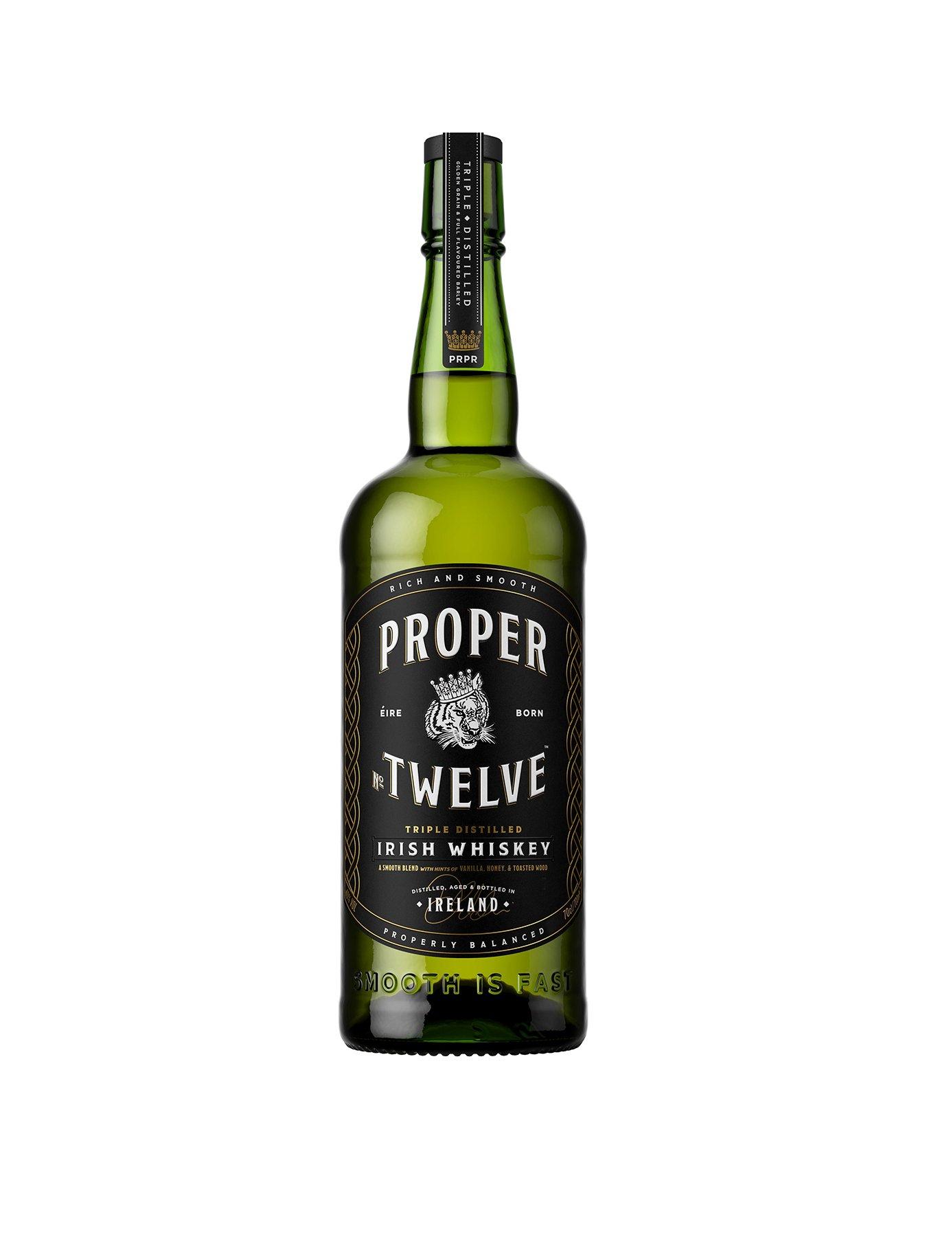 Product photograph of Proper No Twelve Irish Whiskey 70cl from very.co.uk