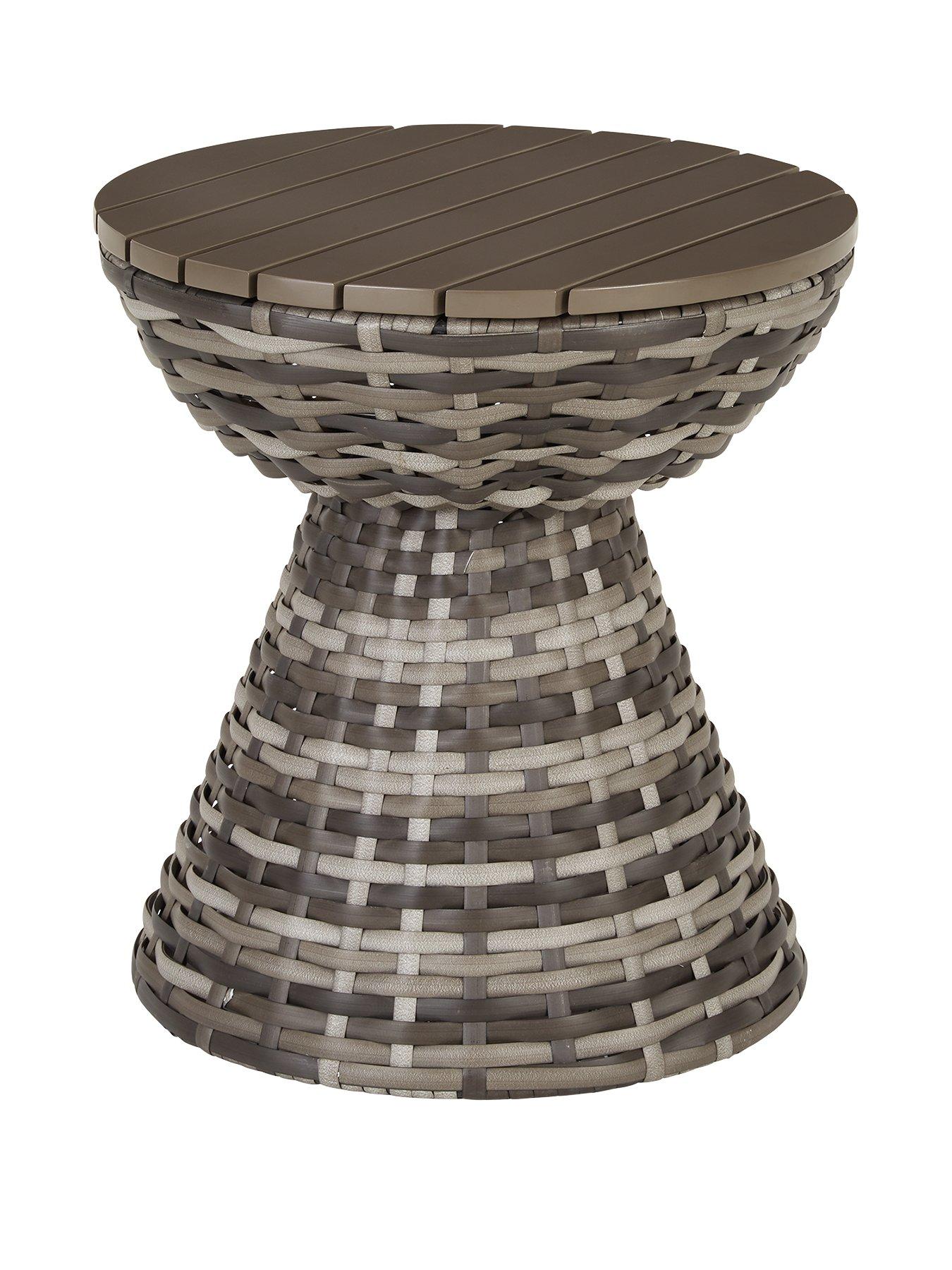 Image 2 of 4 of Very Home Aruba Rattan Side Table