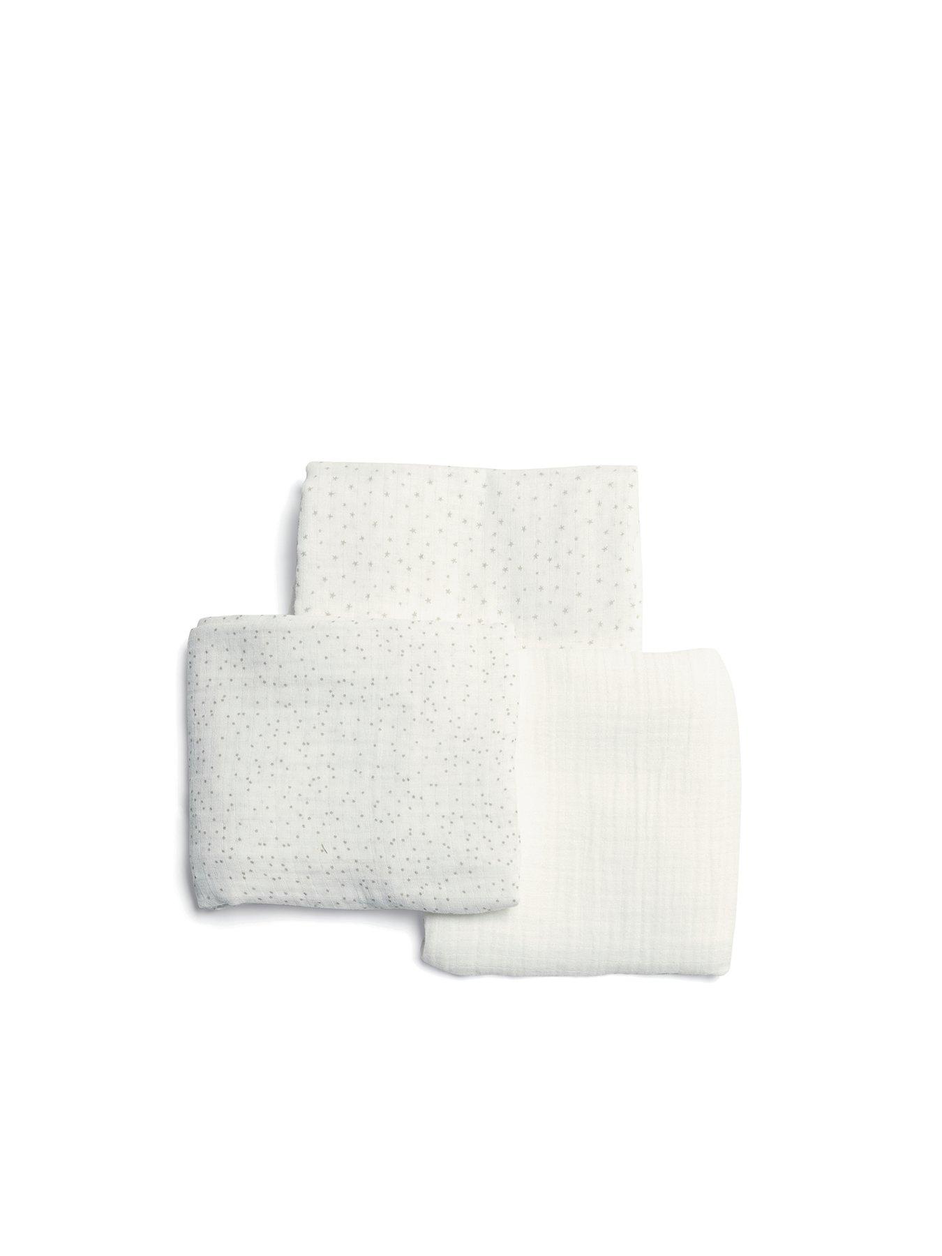 Mamas & Papas Millie And Boris Muslin Squares &Ndash; Pack Of 3 review