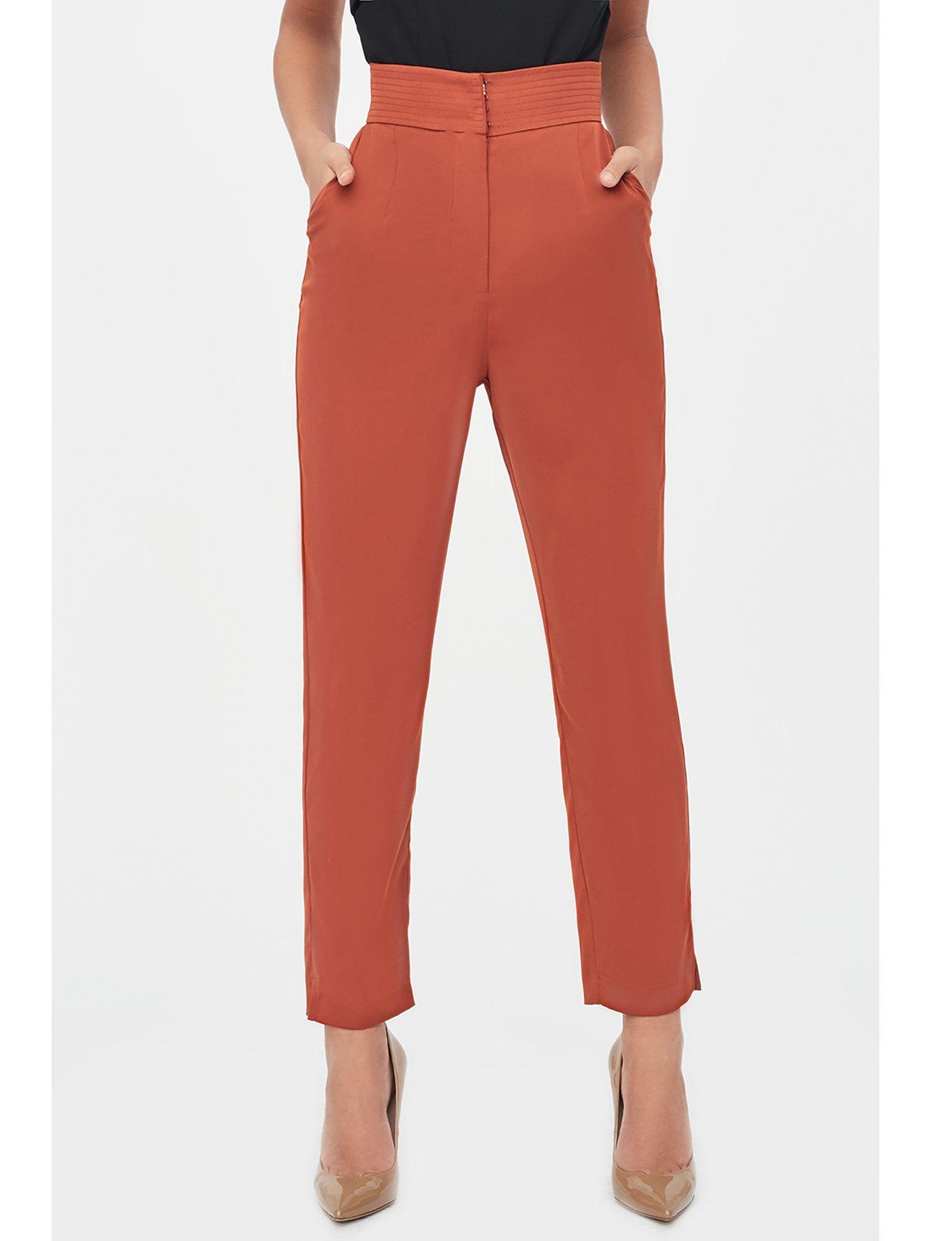 Lavish Alice High Waisted Satin Trousers review