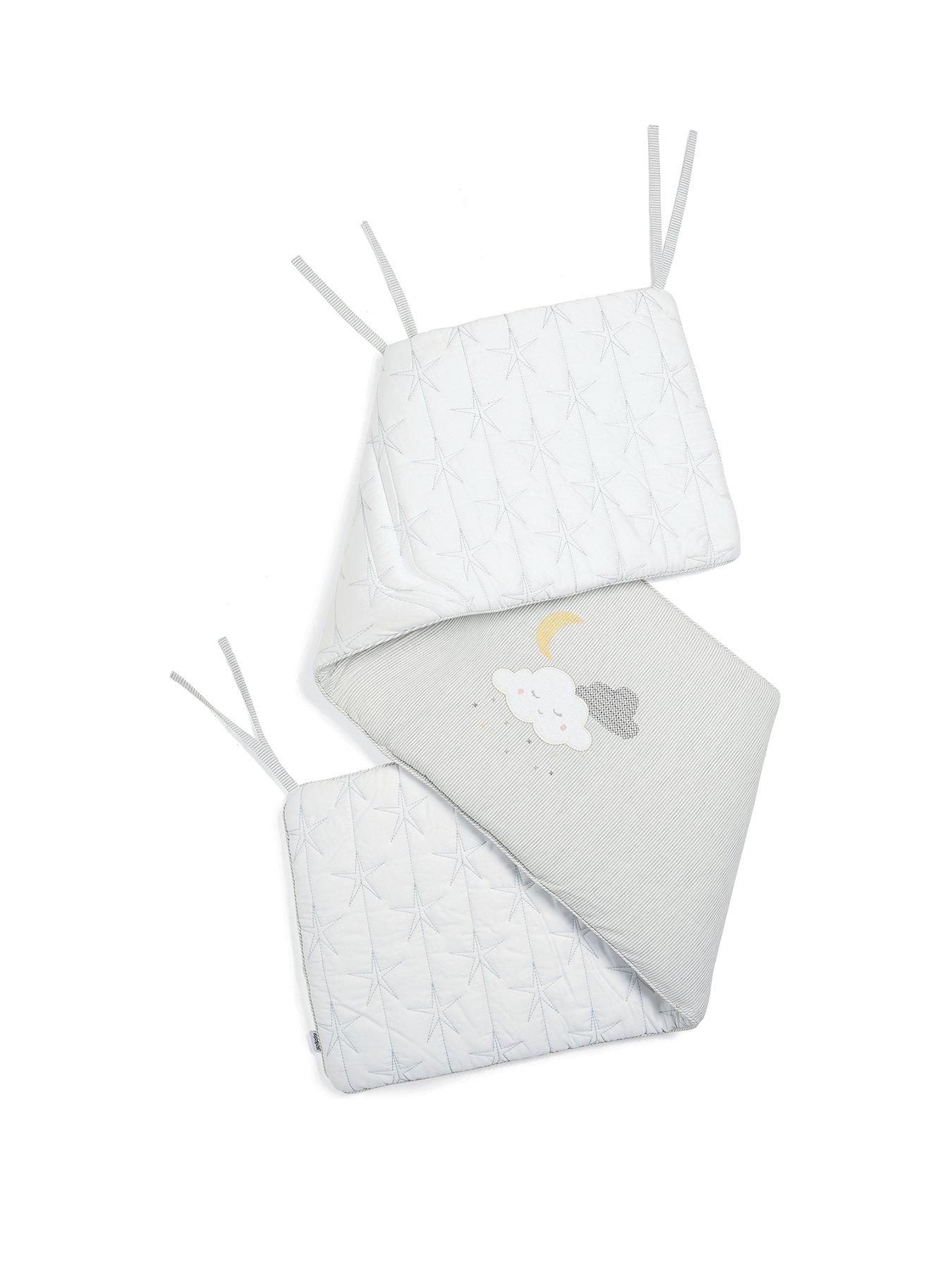 Cot// Cotbed Bumper Cloud Mamas /& Papas