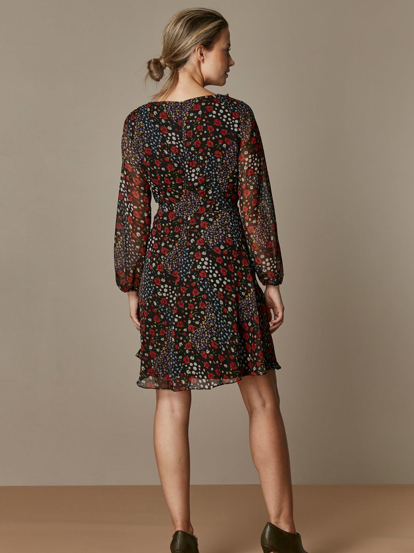 petite fit and flare dresses uk