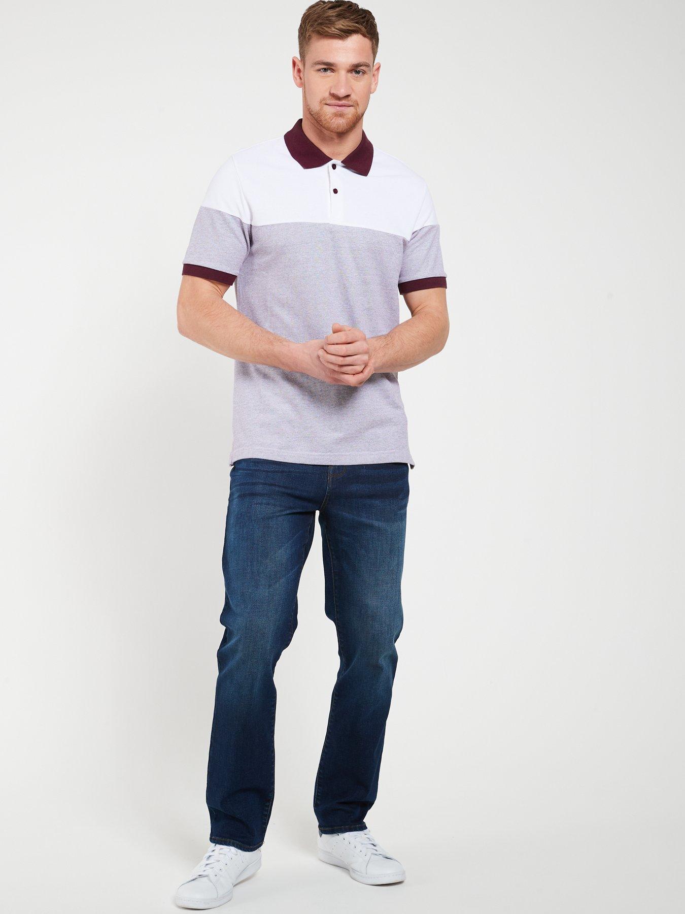 Image 3 of 6 of Everyday Straight Jeans with Stretch&nbsp;- Dark Wash