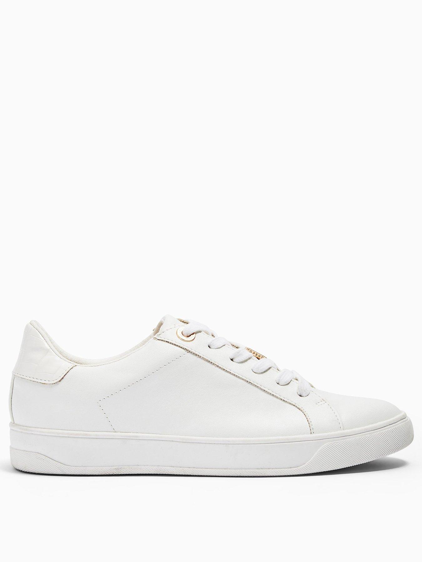 white trainers topshop