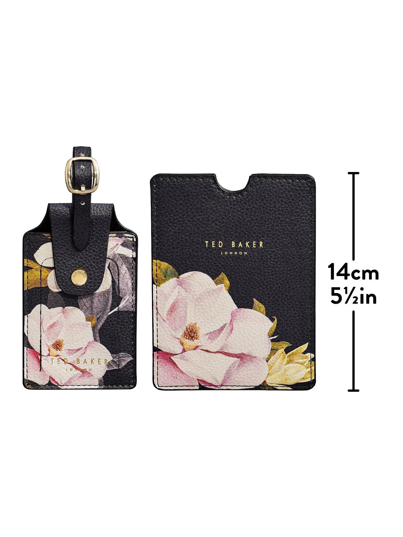 ted baker luggage tag and passport holder