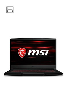 MSI GF63 Thin 9SC-419UK Intel Core i5, 8GB RAM, 256GB SSD, GTX1650 Max Q 4GB Graphics, 15.6 inch Full HD Gaming Laptop