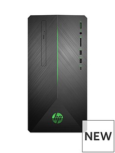 HP Pavilion Gaming 690-0040na Intel Core i5 ,8GB RAM ,2TB Hard Drive & 256GB SSD ,GFX Nvd GTX1660 6GB Gaming Desktop - Black