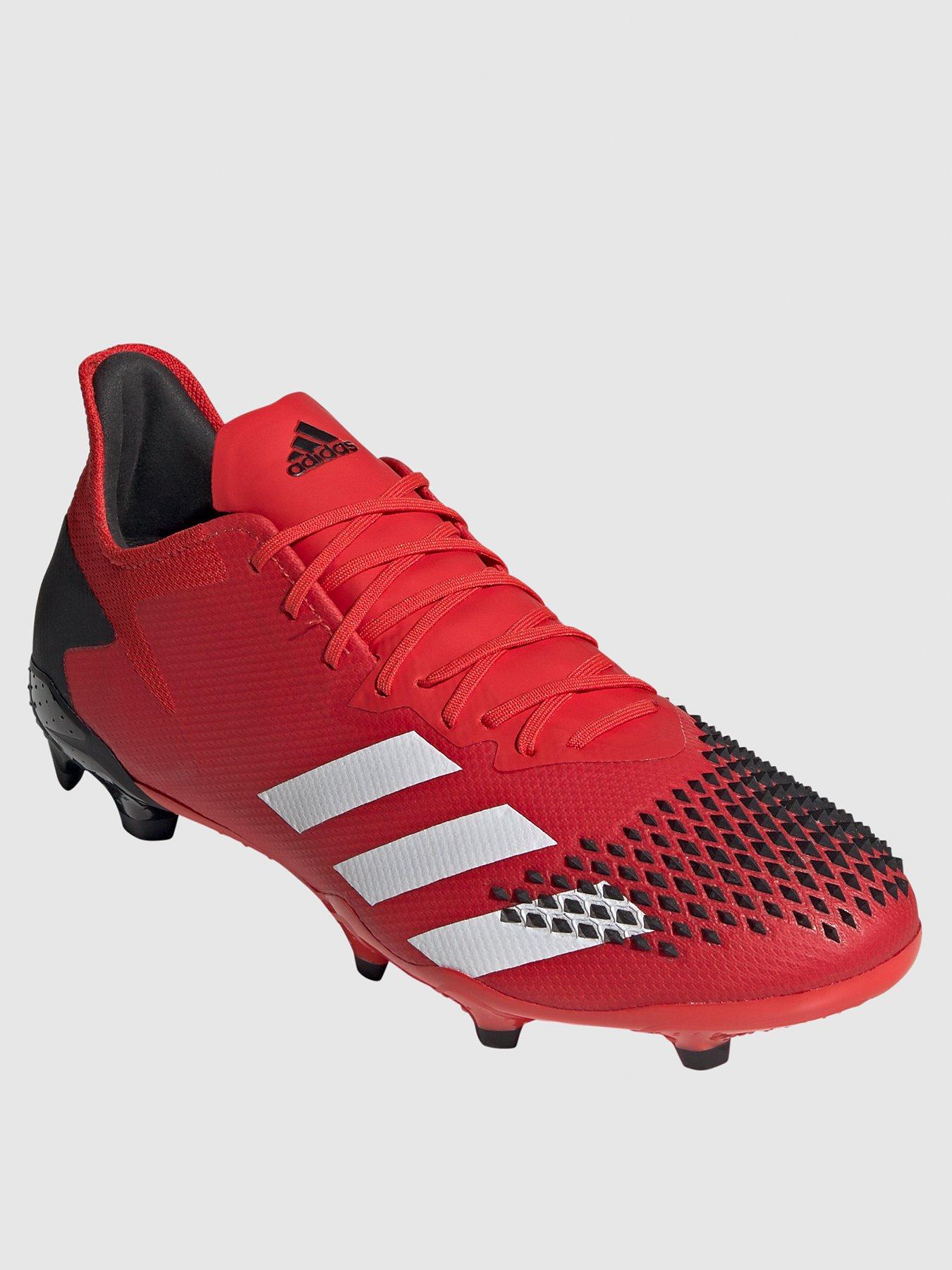 adidas football boots red and black