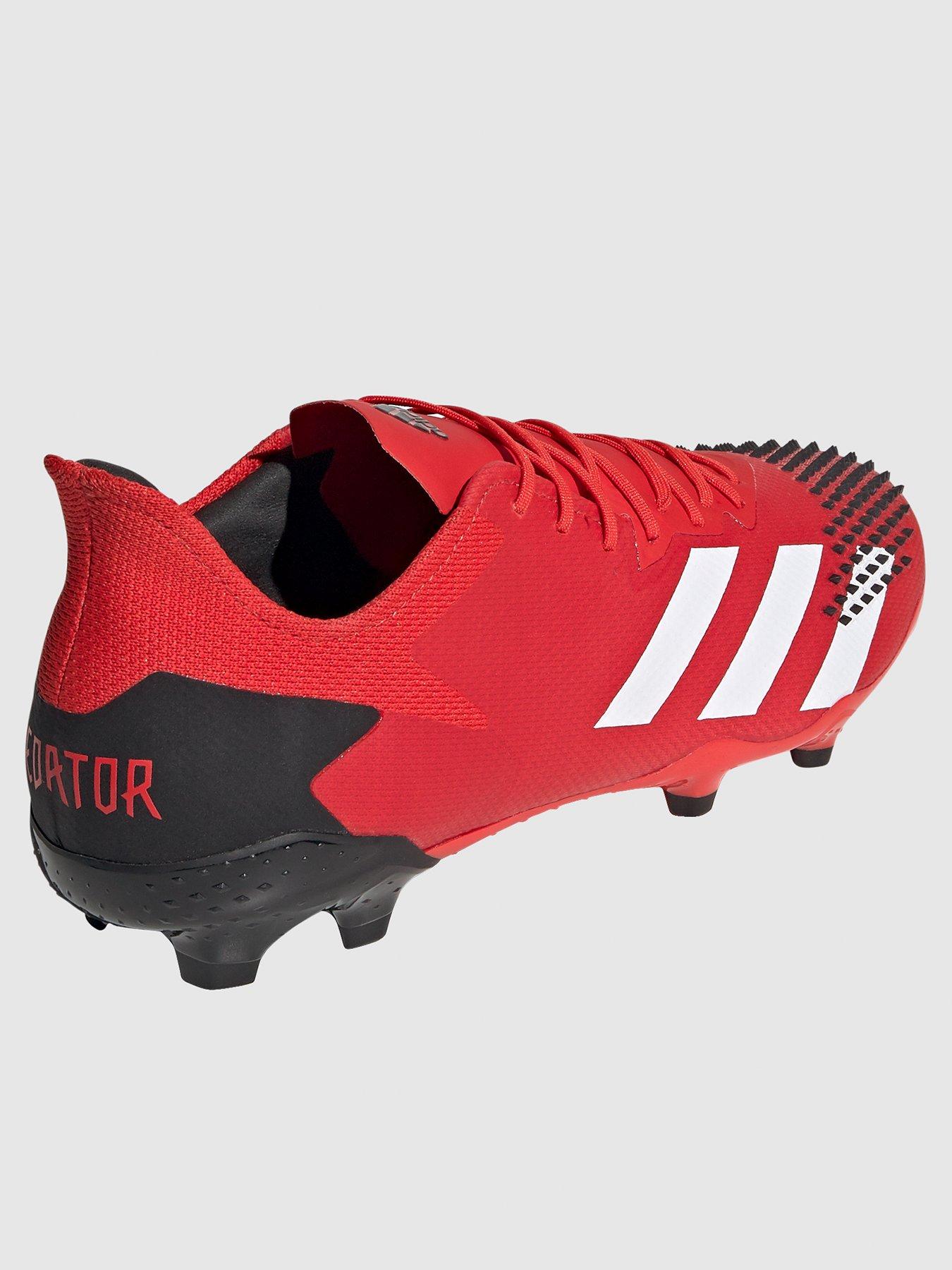 red predator boots