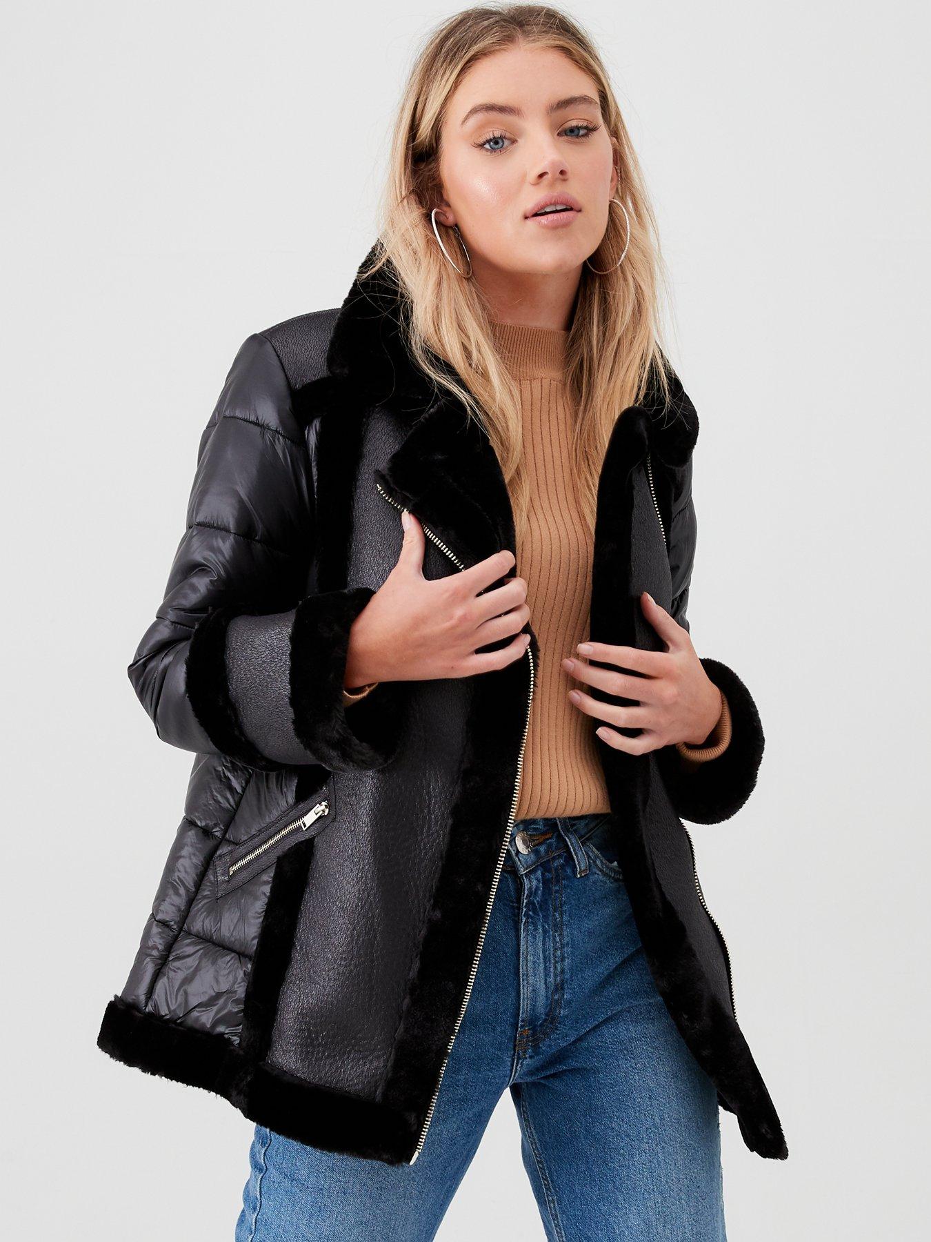 river island aviator jacket