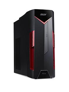 Acer Nitro N50-600 Intel Core i5, 8GB RAM, 1TB HDD + 256GB SSD, Nvidia GTX 1650 Graphics, Gaming Desktop - Black