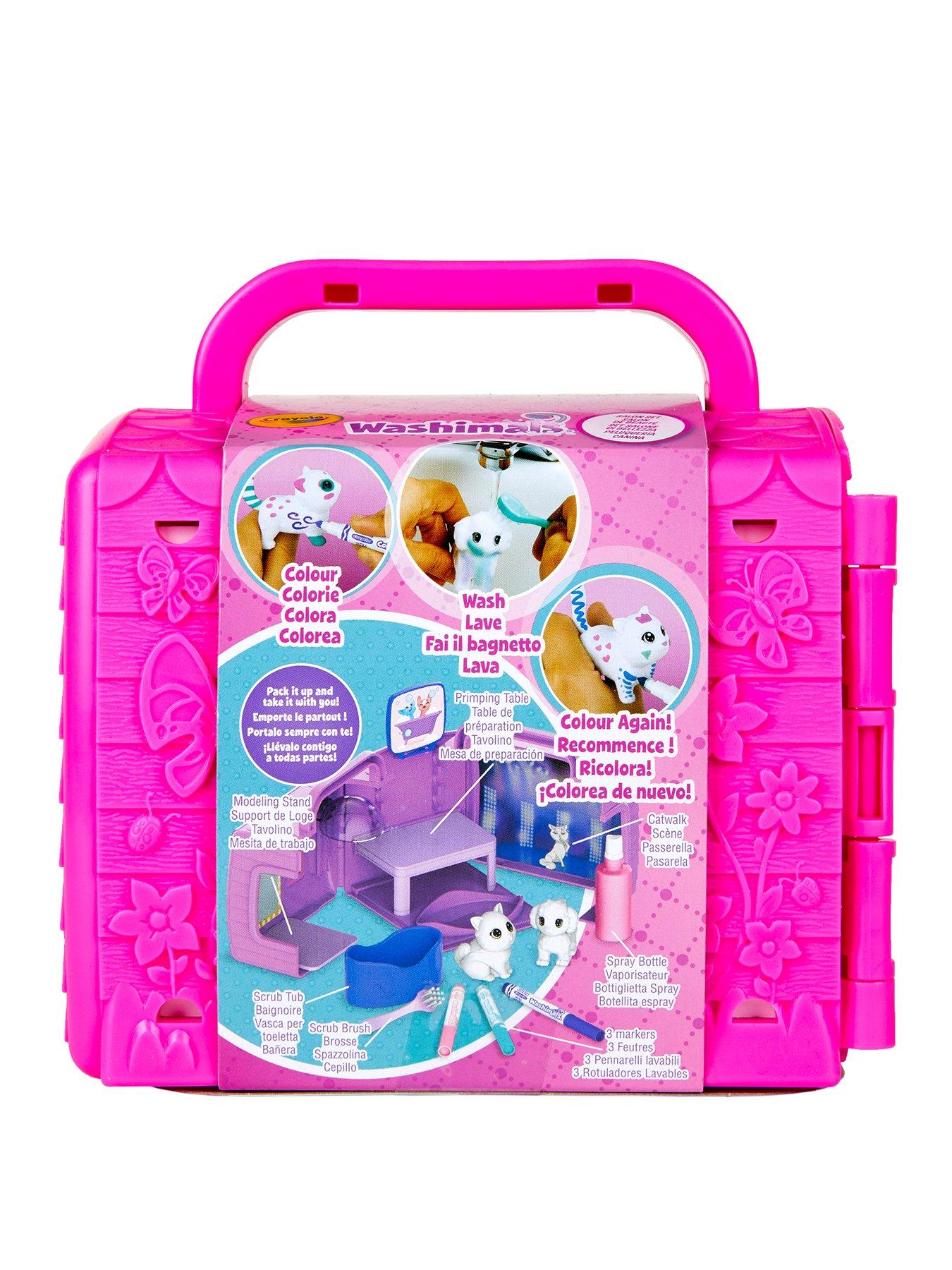 crayola washimals pet salon playset