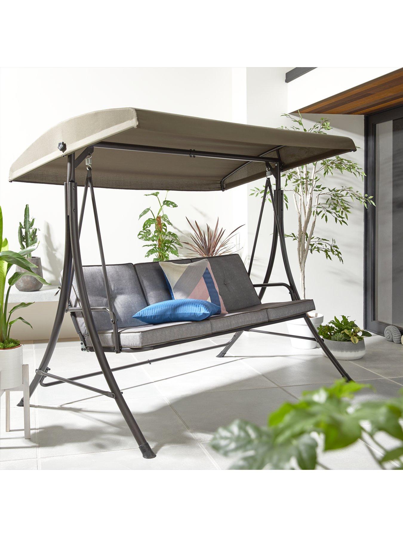 Swing seat clearance canopy