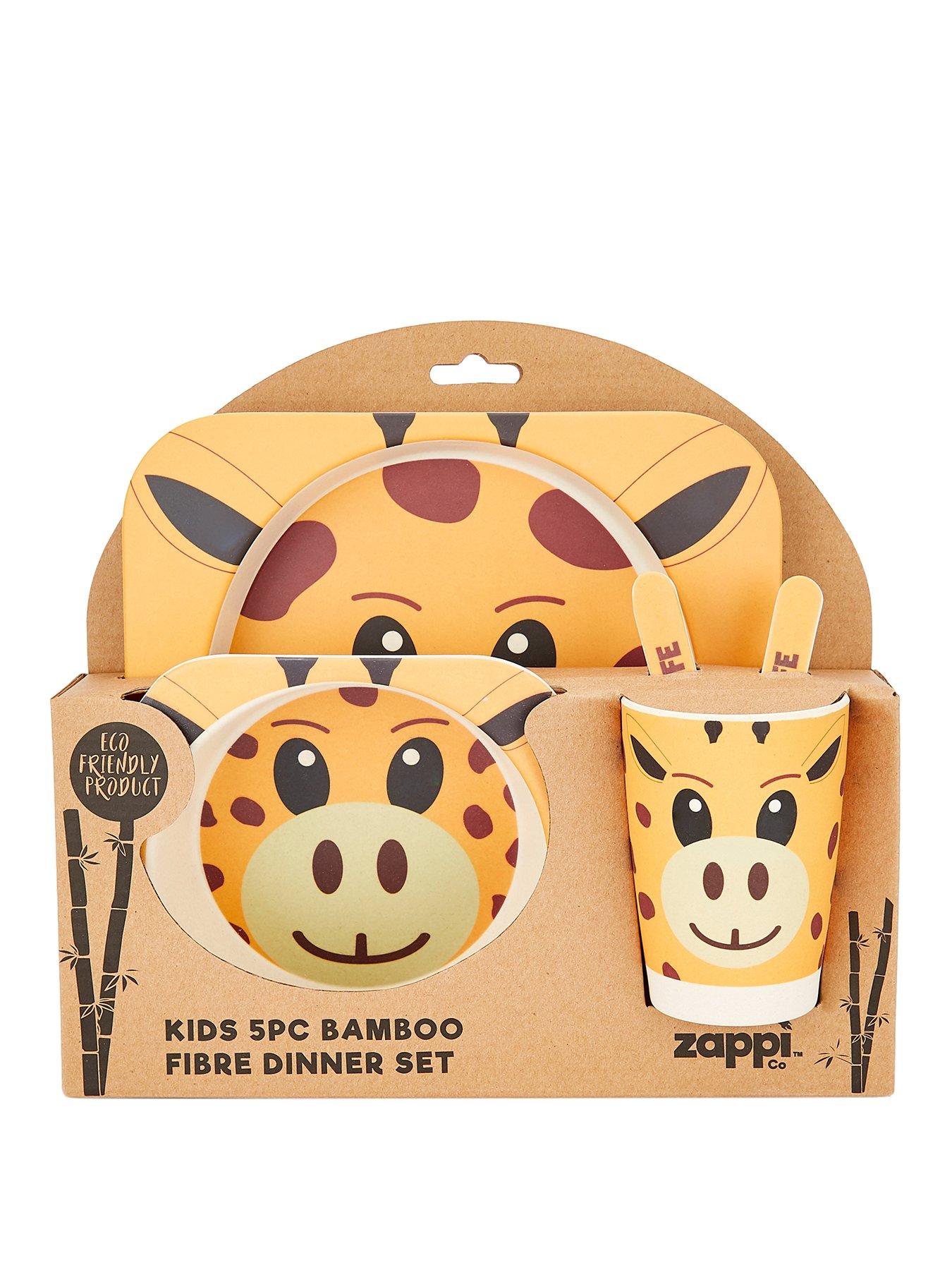 Giraffe Bamboo Fibre 5 Pc Dinner Set review