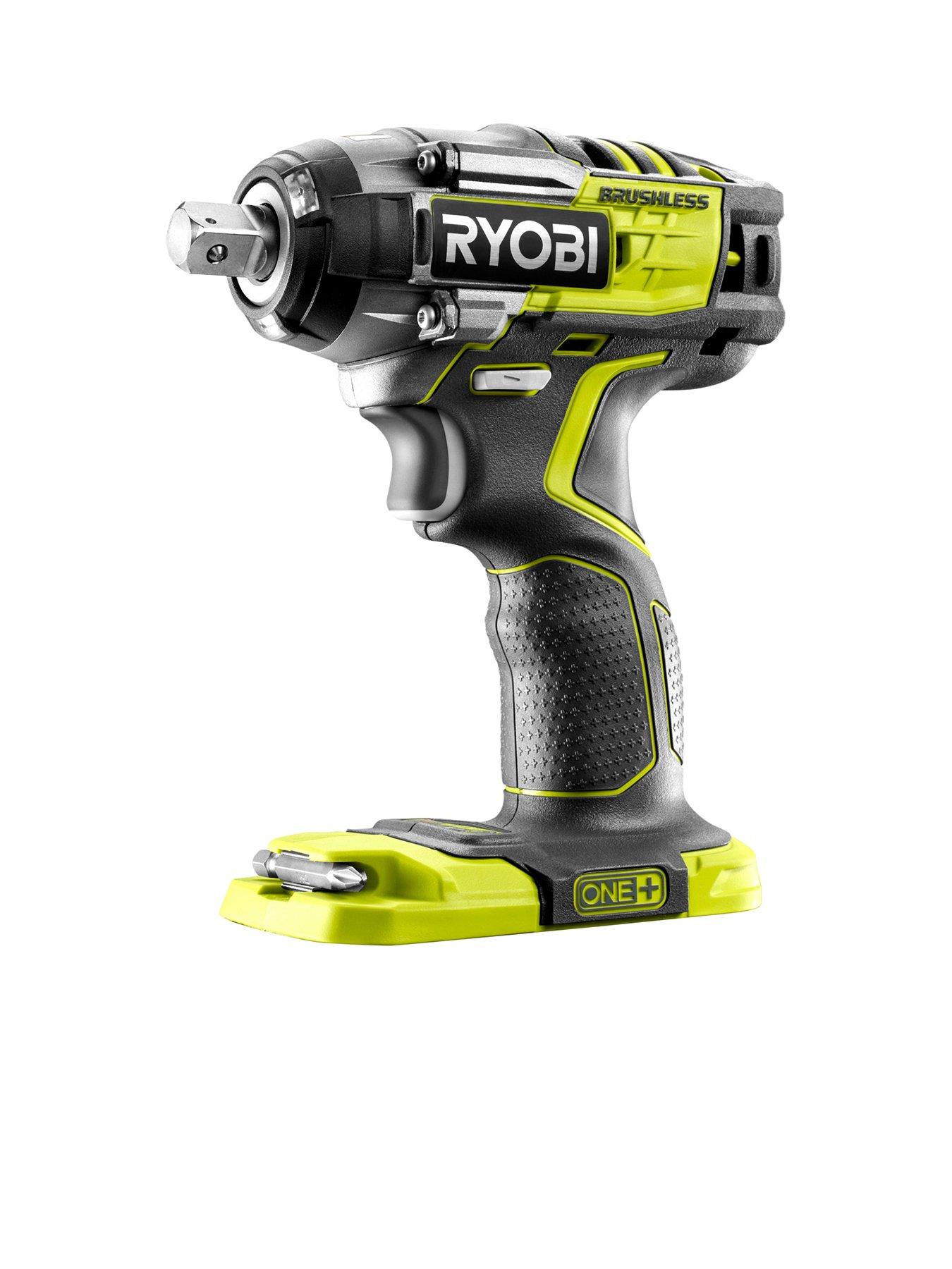 RYOBI R18IW7 0 18V ONE Cordless Brushless 3 Speed Impact Wrench