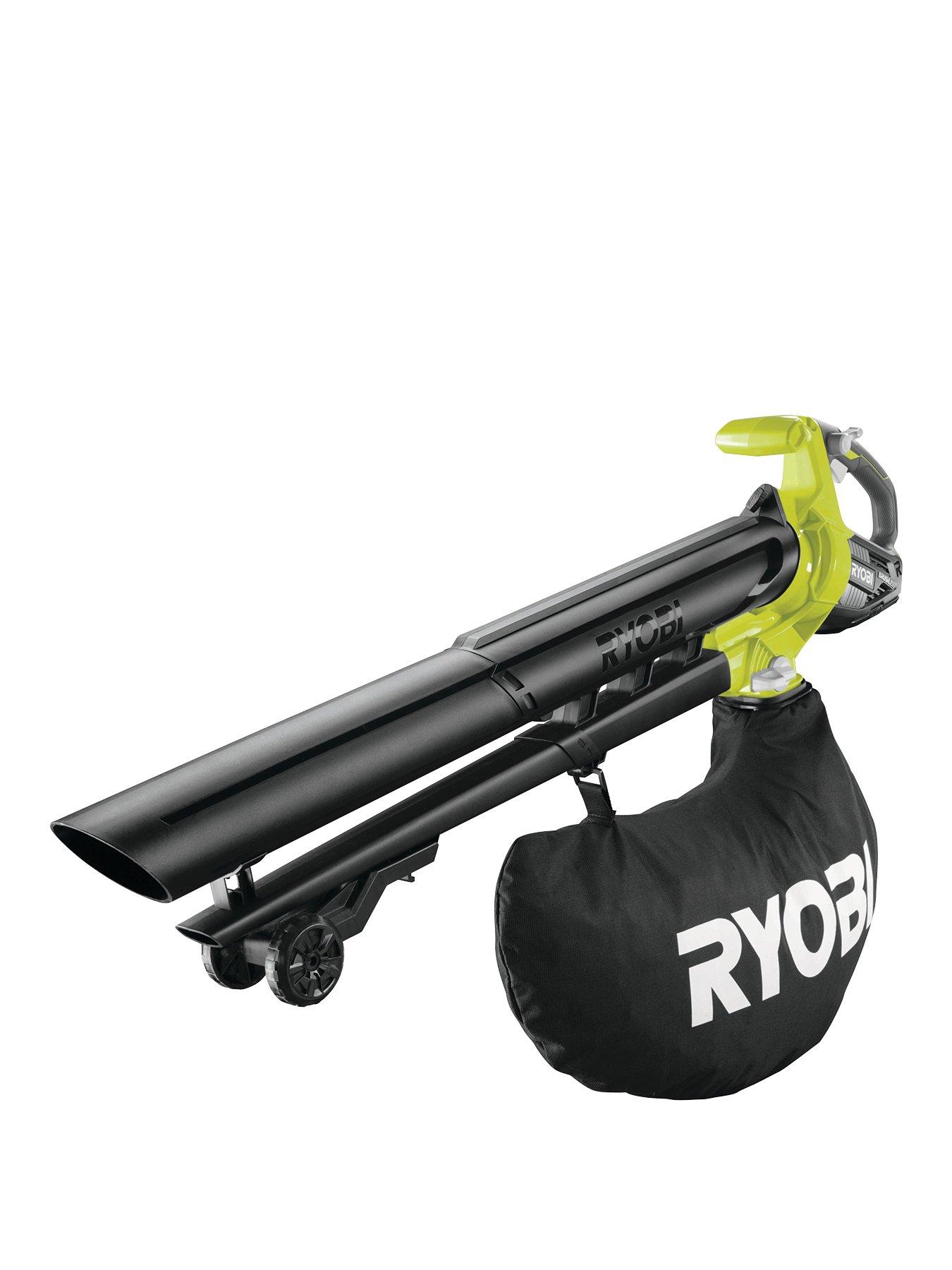 RYOBI OBV18 18V ONE+ Cordless Brushless Leaf Blower Vacuum