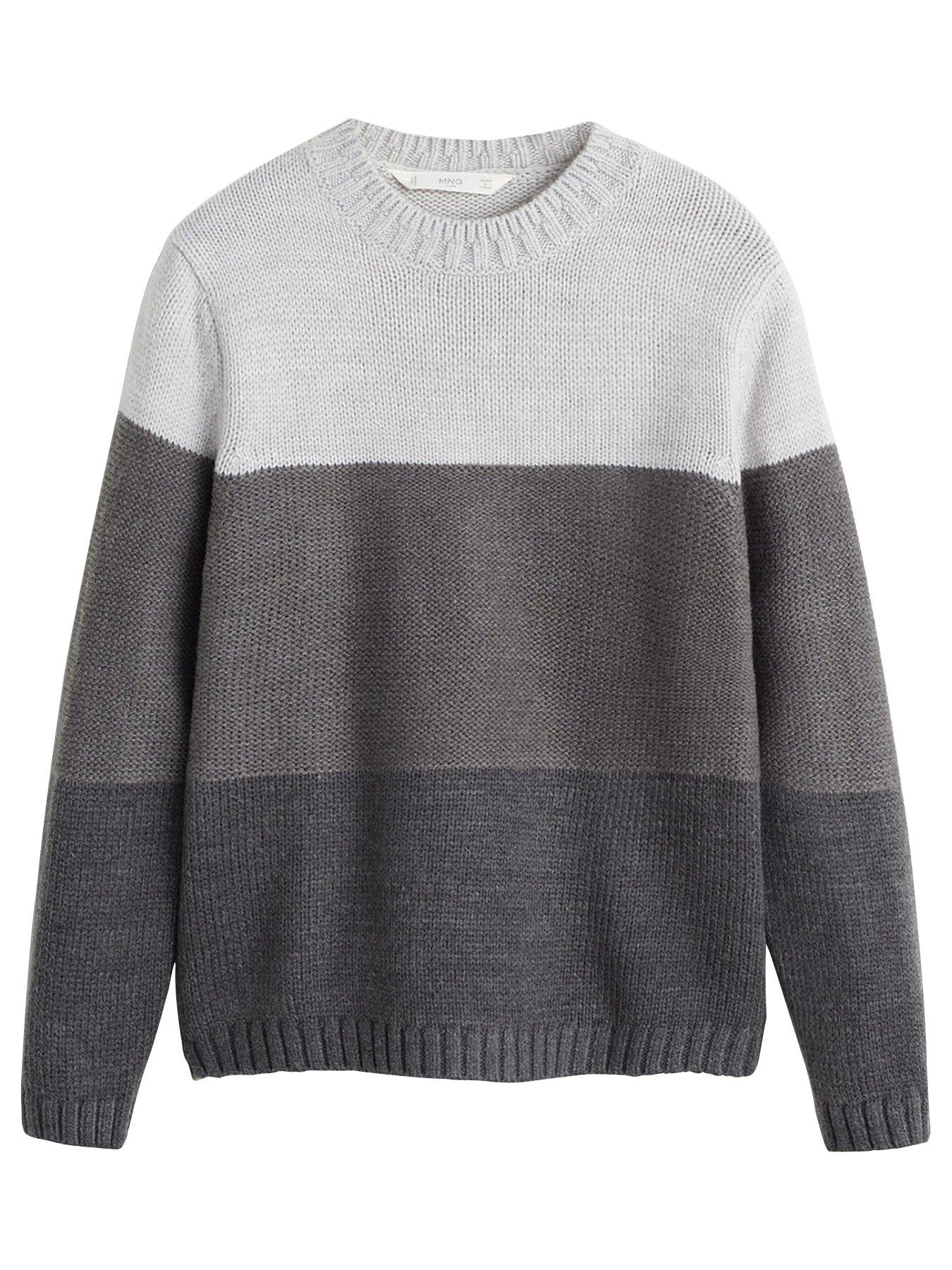 Mango Boys Colourblock Knitted Jumper review