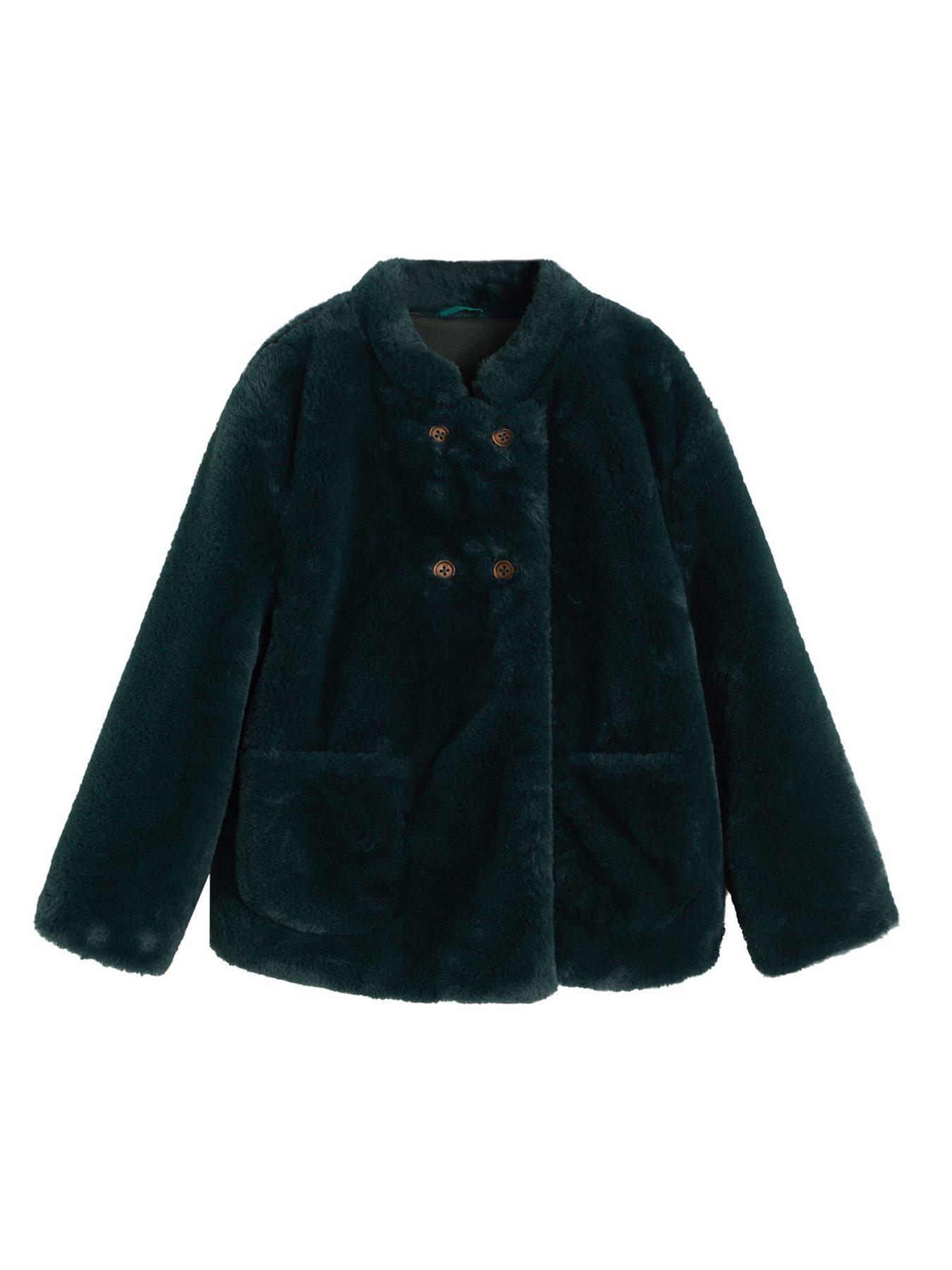 Mango Girls Faux Fur Swing Coat review