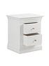  image of julian-bowen-clermont-2-drawer-bedside-chest