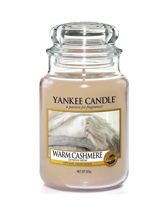 front image of yankee-candle-large-jar-candle-ndash-warm-cashmere