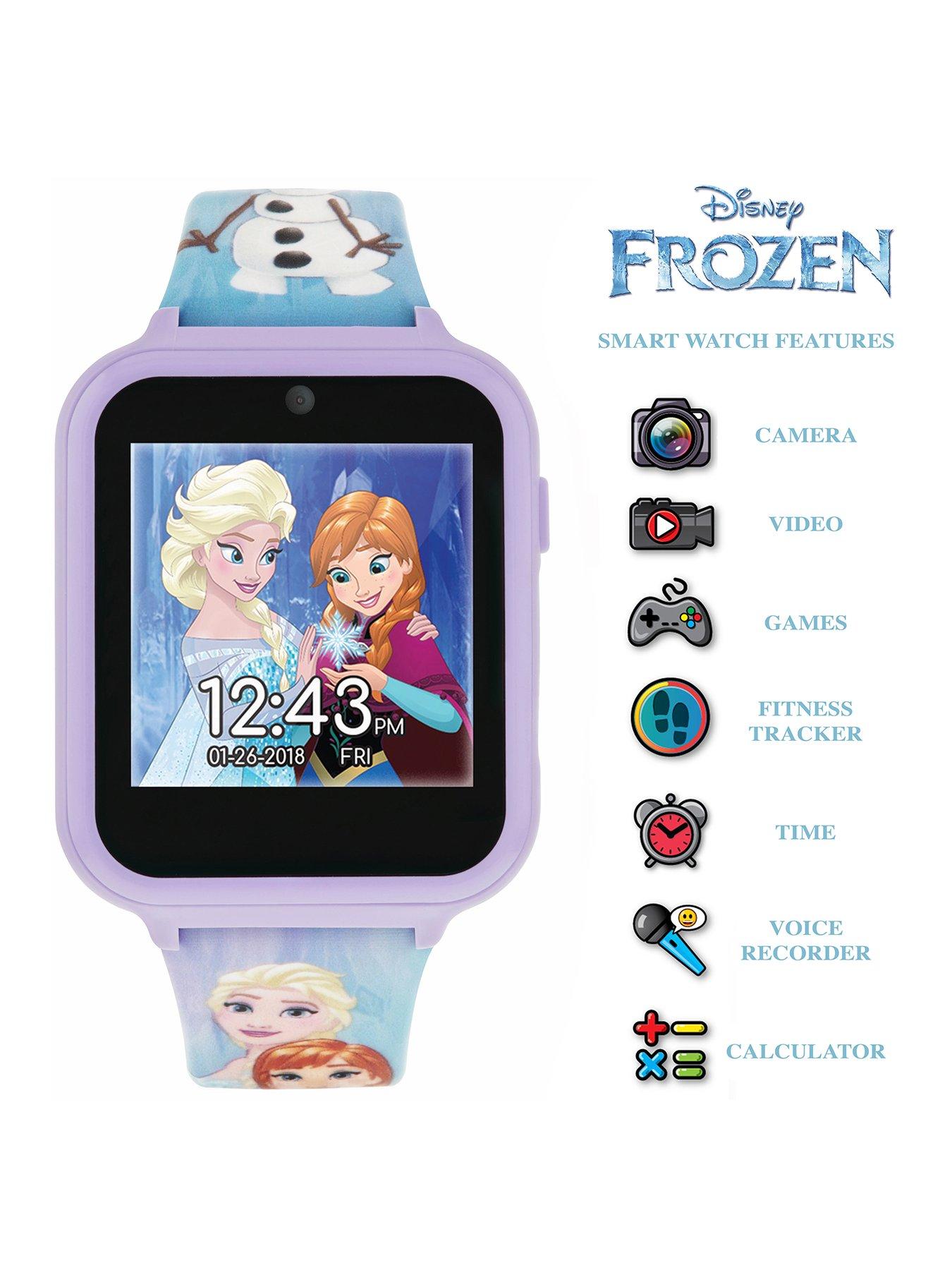 Image 2 of 6 of Disney Frozen&nbsp;Full Display Printed Silicone Strap Kids Interactive Watch