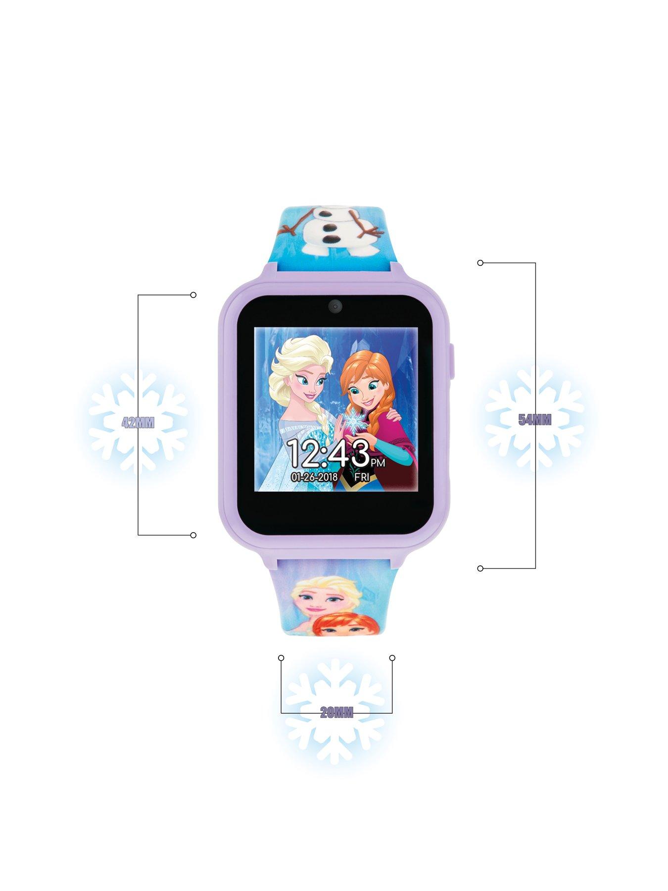 Disney Frozen Full Display Printed Silicone Strap Kids Interactive Watch Very