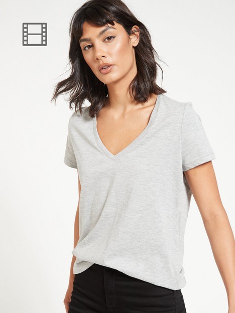 v-by-very-the-essential-v-neck-t-shirt-grey