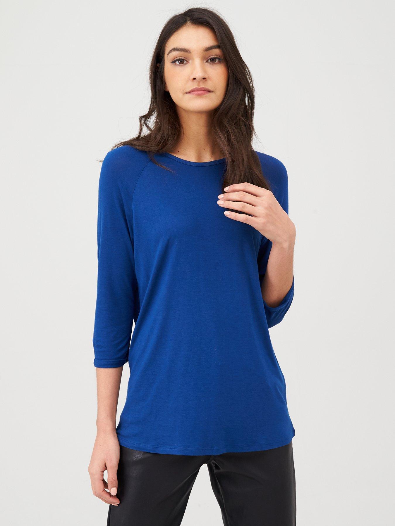 V By Very The Essential Three Quarter Sleeve Raglan T-Shirt review