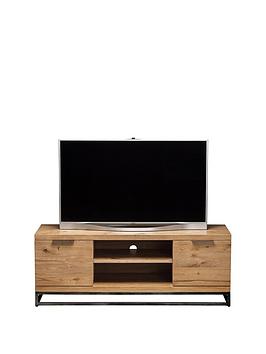 Product photograph of Julian Bowen Brooklyn Ready Assembled Tv Unit - Fits Up To 56 Inch Tv from very.co.uk