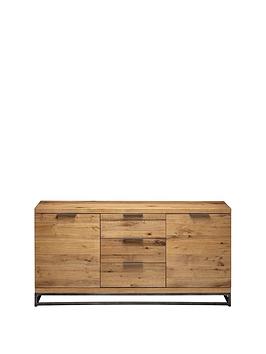 Product photograph of Julian Bowen Brooklyn Ready Assembled Sideboard from very.co.uk