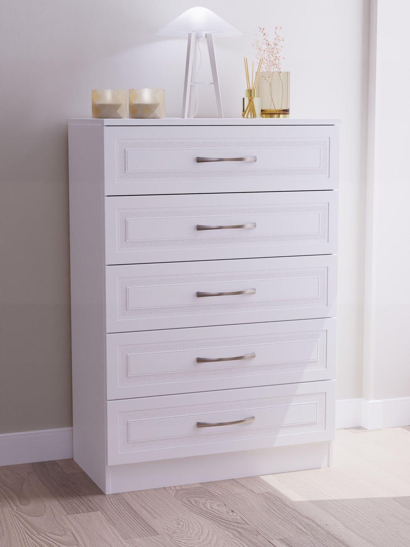 SWIFT Winchester Ready Assembled 5 Drawer Chest - FSC® Certified