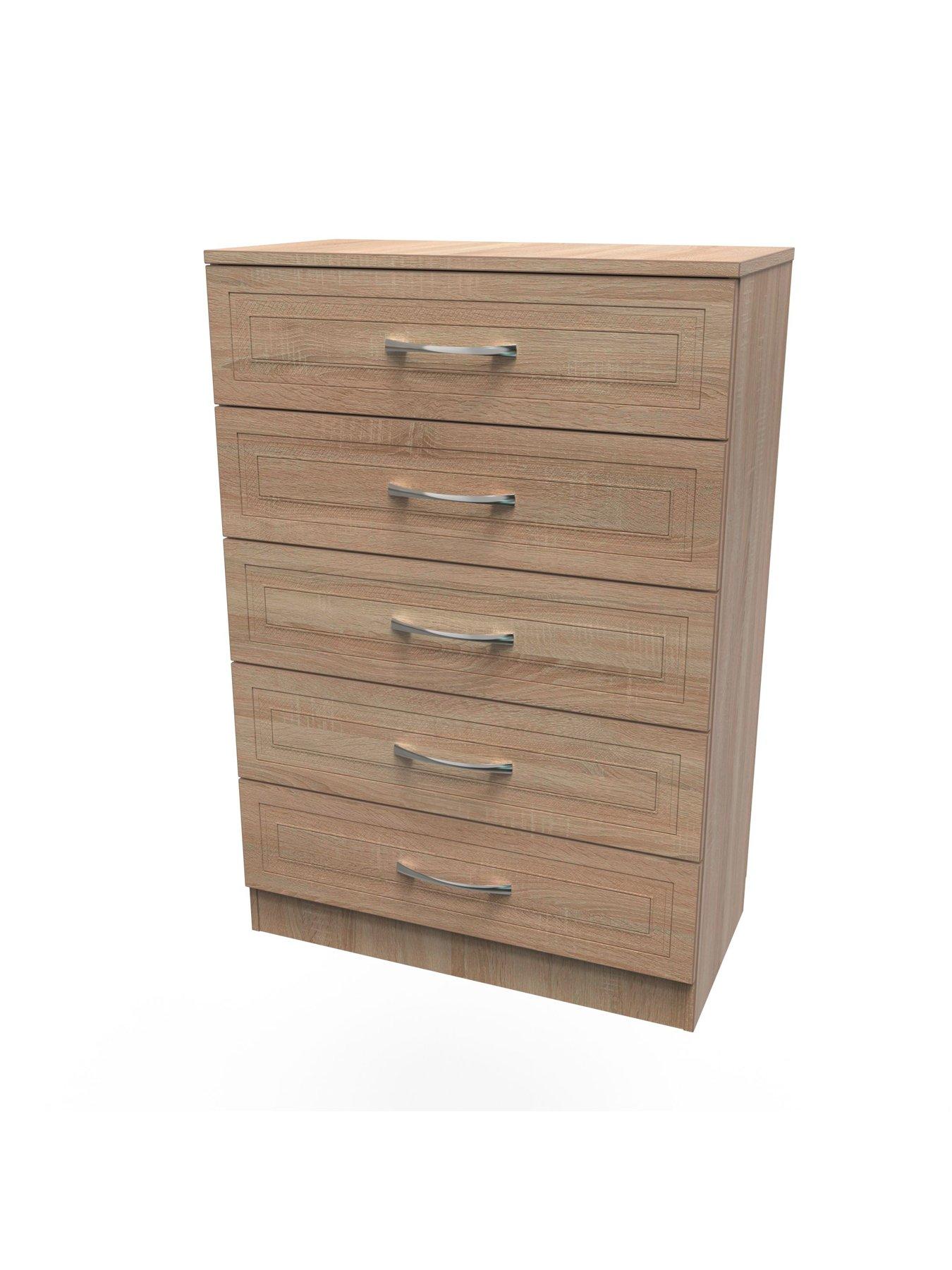 Image 3 of 4 of SWIFT Winchester Ready Assembled 5 Drawer Chest&nbsp;- FSC&reg; Certified