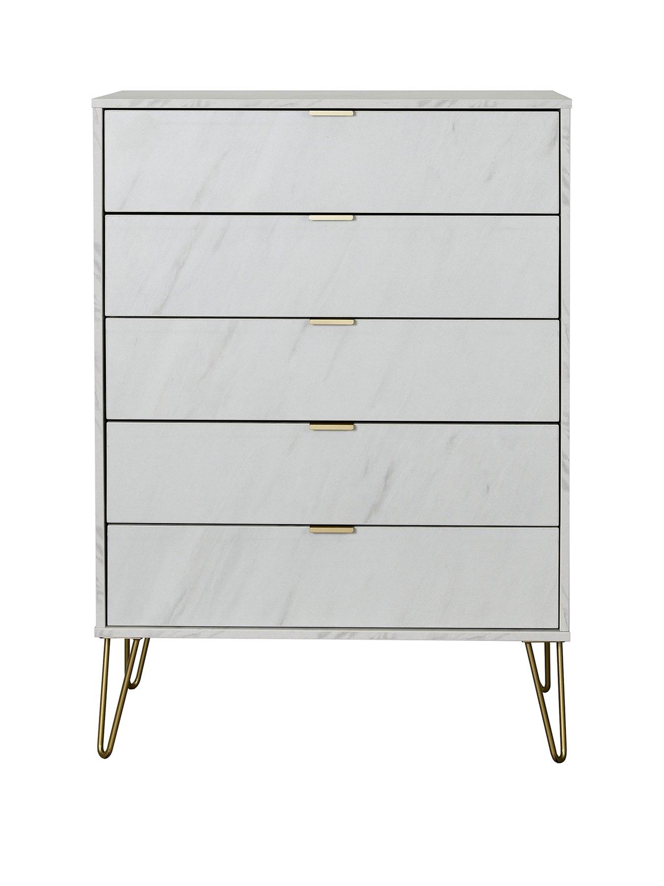 Swift Marbella Ready Assembled 5 Drawer Chest Very Co Uk