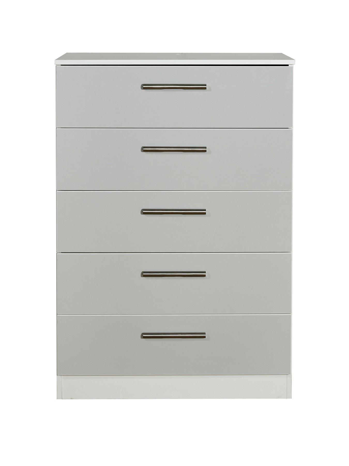 Image 2 of 8 of SWIFT Montreal&nbsp;Ready Assembled 5 Drawer Chest&nbsp;- FSC&reg; Certified