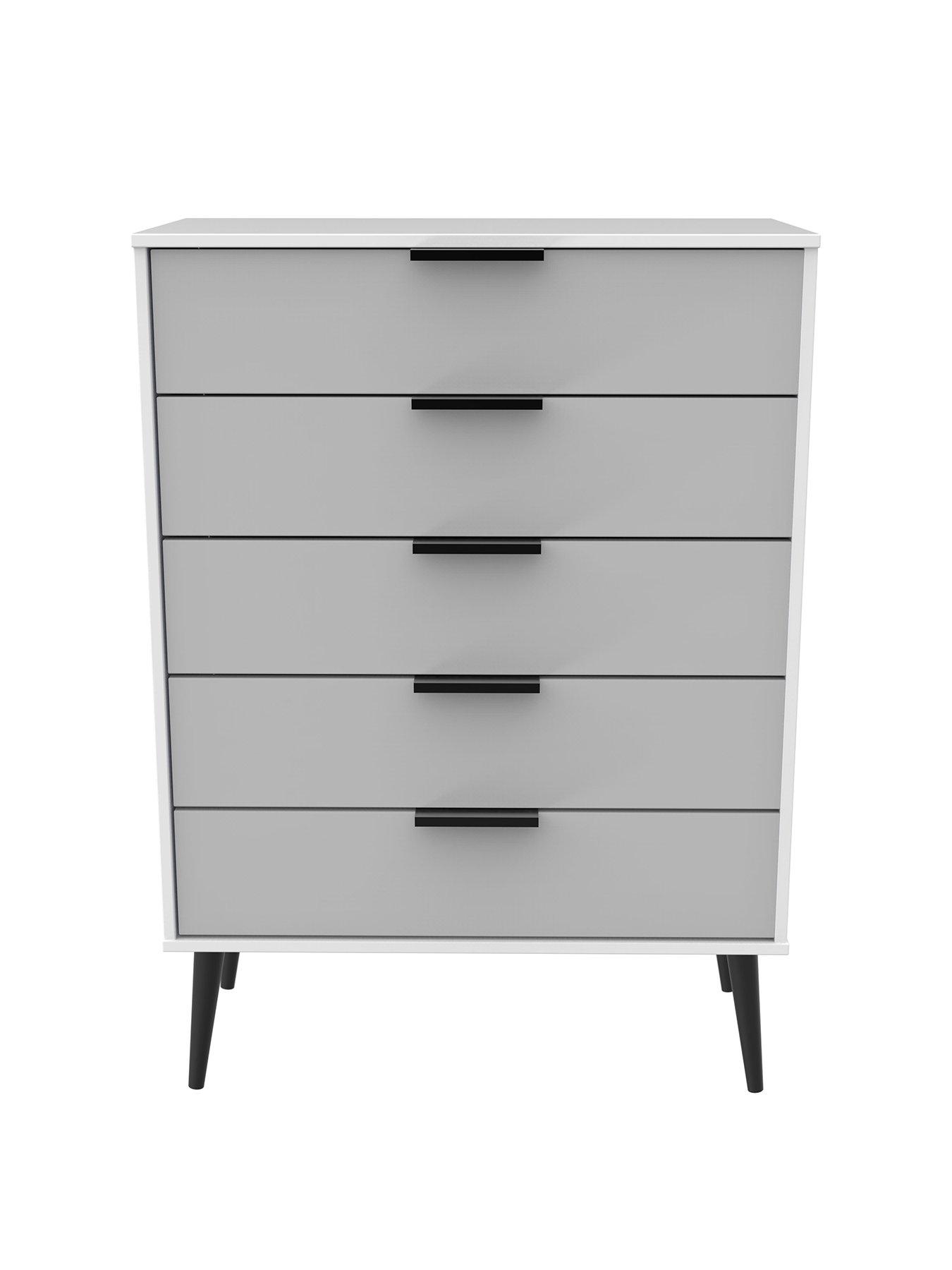 Swift Copenhagen Ready Assembled 5 Drawer Chest Very Co Uk