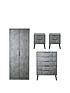swift-berlin-ready-assembled-4-piece-package-2-door-wardrobe-5-drawer-chest-and-2-bedside-chestsfront