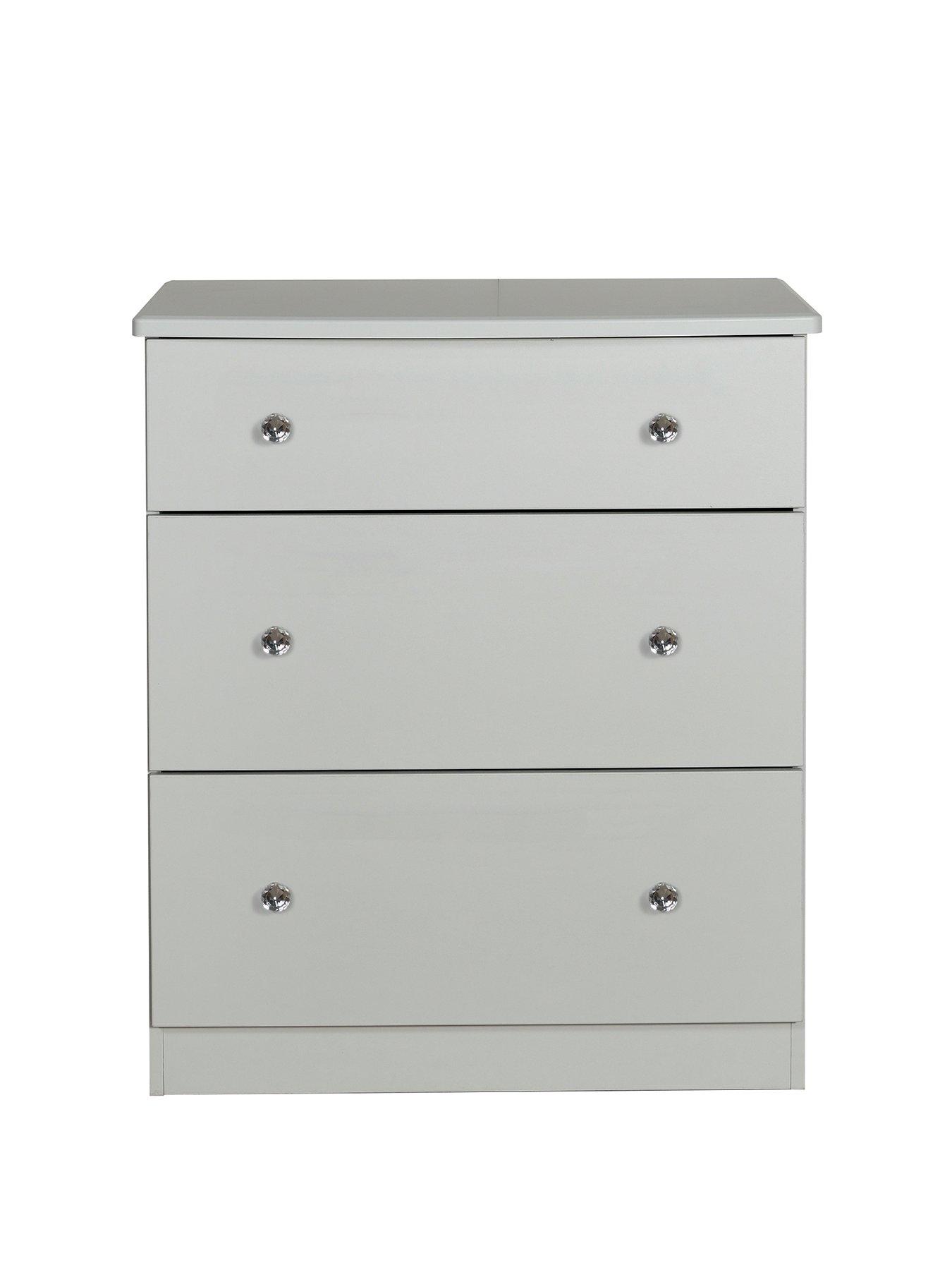 Swift Verve Ready Assembled 3 Drawer Deep Chest Very Co Uk