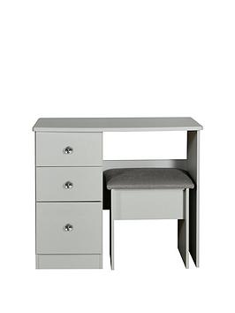 Product photograph of Swift Verve Ready Assembled Dressing Table With Stool from very.co.uk