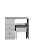  image of swift-verve-ready-assembled-dressing-table-with-stool